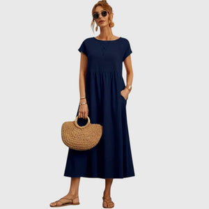 Fenella | Comfortable Midi Dress Aurevea Atelier