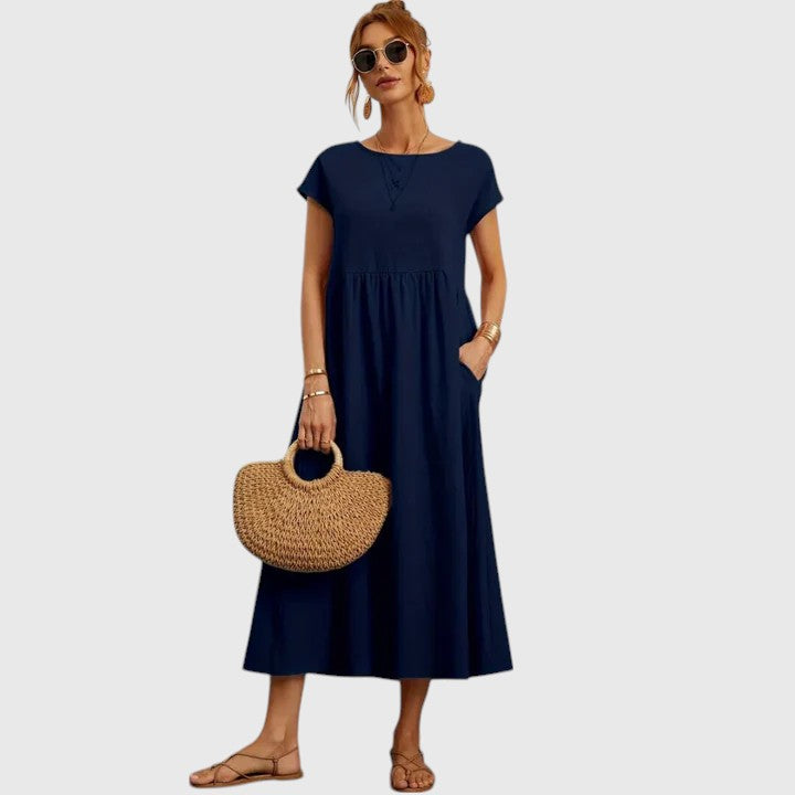 Fenella | Comfortable Midi Dress Aurevea Atelier
