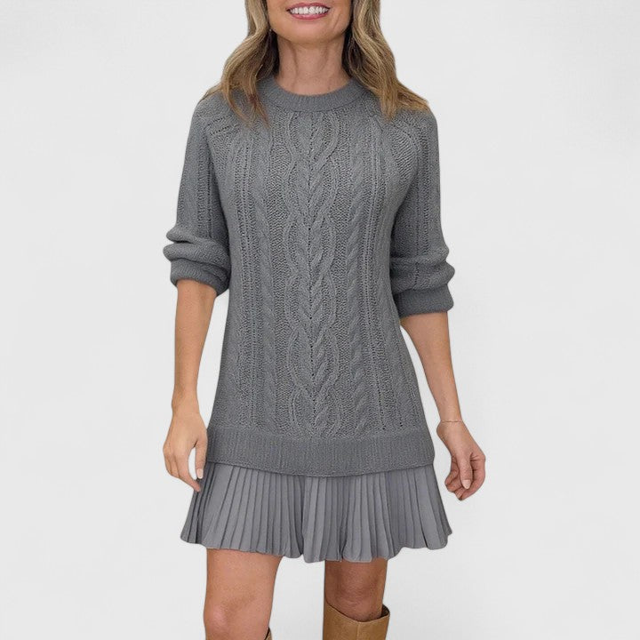 Elora | Sophisticated Sweater Dress Aurevea Atelier