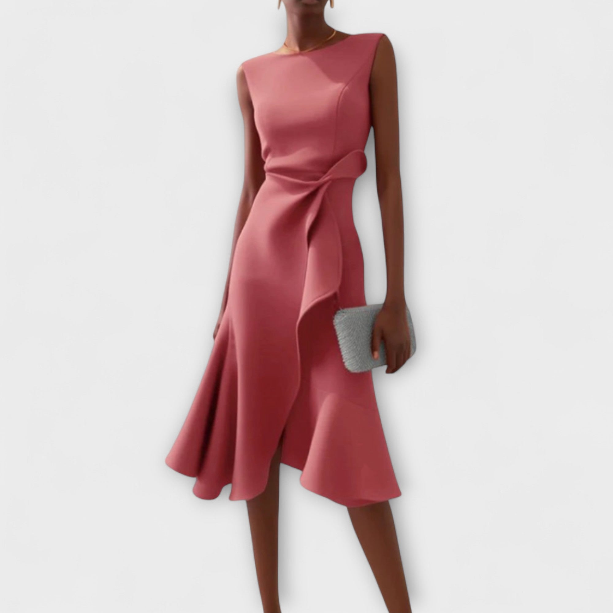 Darlene | Sophisticated Midi Dress Aurevea Atelier