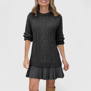 Elora | Sophisticated Sweater Dress Aurevea Atelier