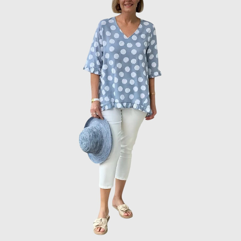 Eira™ | Blouse - Pink Aurevea Atelier