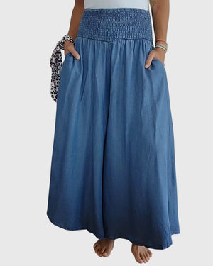 Isabella™ | Comfortable Pants with Elastic Waistband Aurevea Atelier