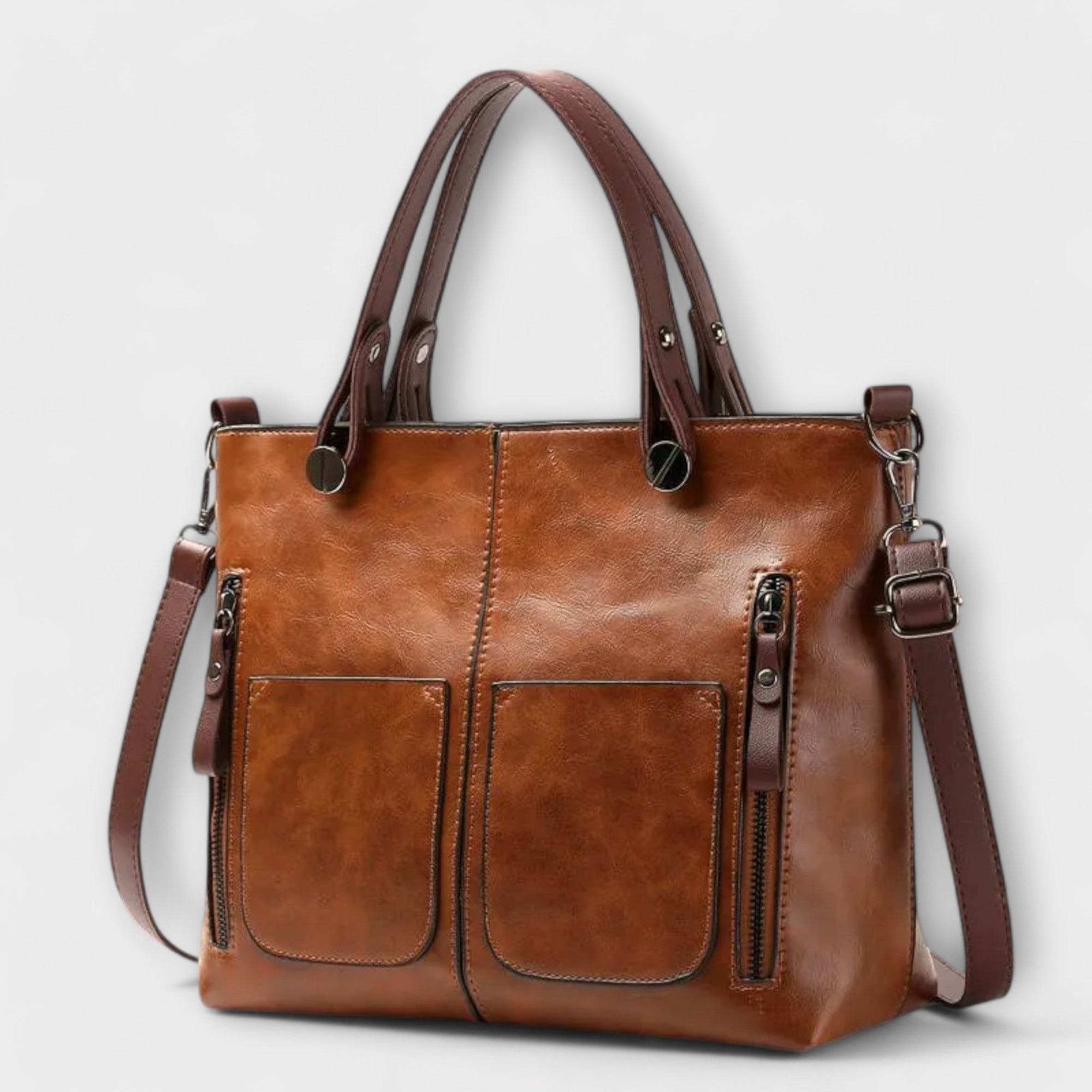 Lora - Elegant Leather Bag Aurevea Atelier