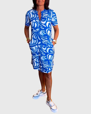 Elle™ | Flattering Avenue Walk Dress Aurevea Atelier