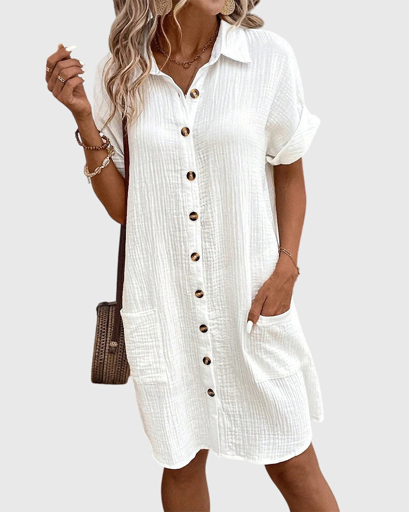 Caroline™ | Comfortable Dress Aurevea Atelier