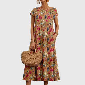 Valencia™  | Chic Floral Dress Aurevea Atelier