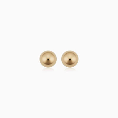 Soravelle | Round Earrings 18K Gold Aurevea Atelier