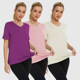 Samantha | Comfortable Tee (Pack of 3) Aurevea Atelier