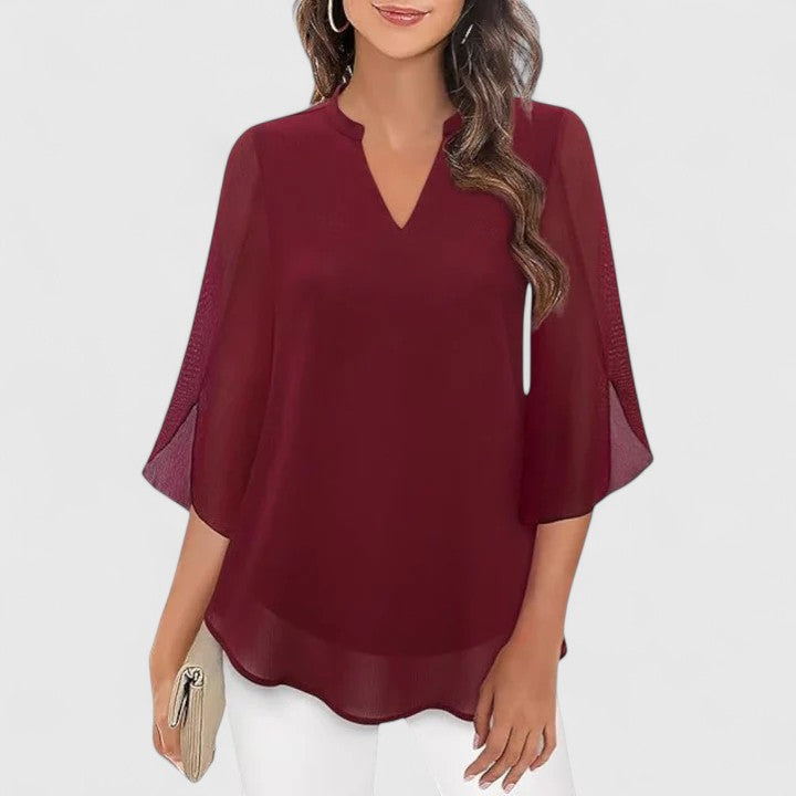 Ellie | Sophisticated Blouse Aurevea Atelier