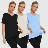 Samantha | Comfortable Tee (Pack of 3) Aurevea Atelier