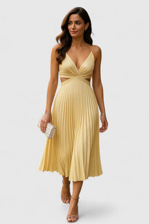 Karen™ | Elegant Sleeveless Dress Aurevea Atelier