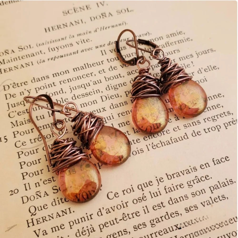 Boho Earrings by Fireflies Aurevea Atelier