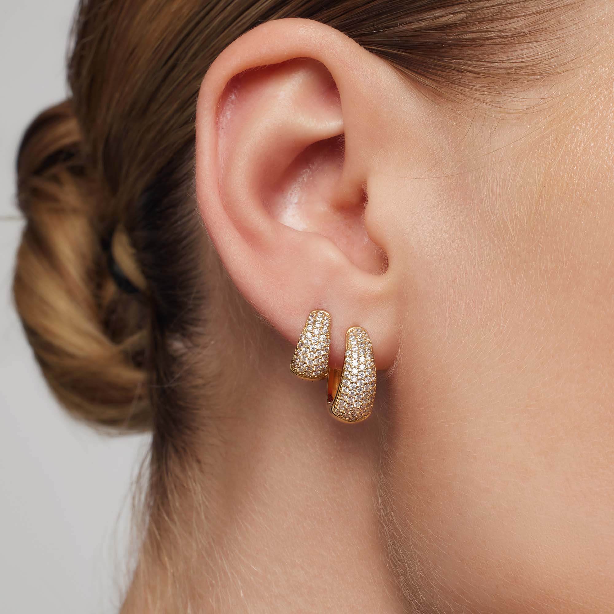 Venazelle | Earrings 18K Gold Aurevea Atelier