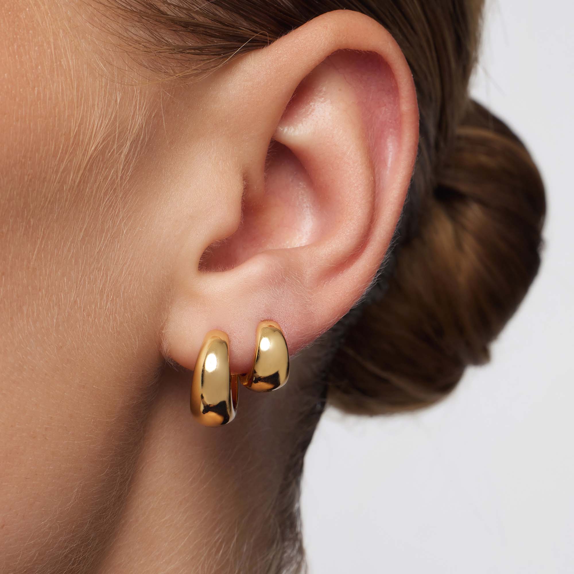 Rhaquellee | Earrings 14k Gold Aurevea Atelier