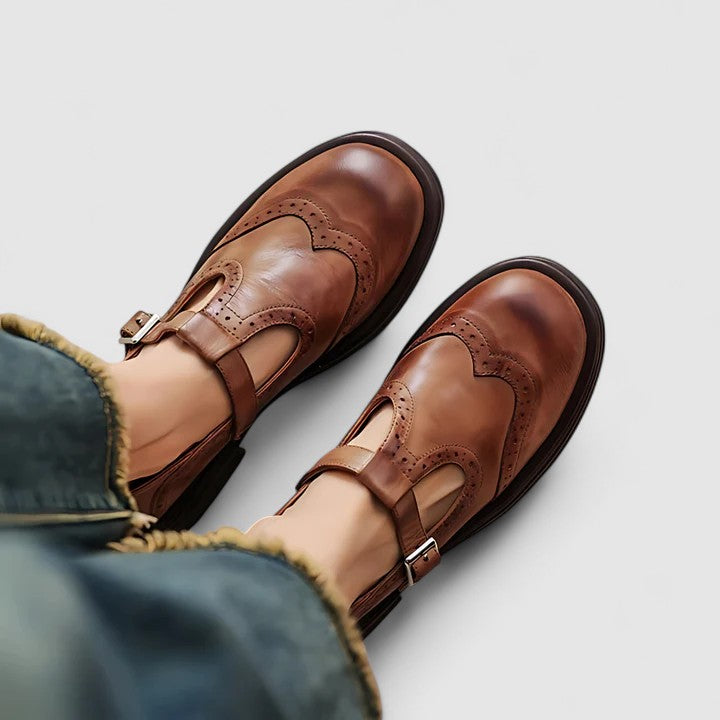 Louisa™ | Classic Mary Jane Shoes Aurevea Atelier