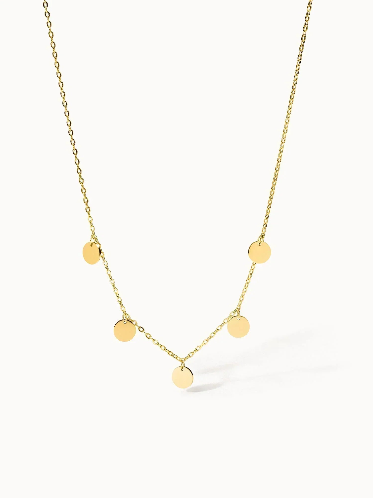 Thessalya | Buddha 18k Gold Necklace Aurevea Atelier