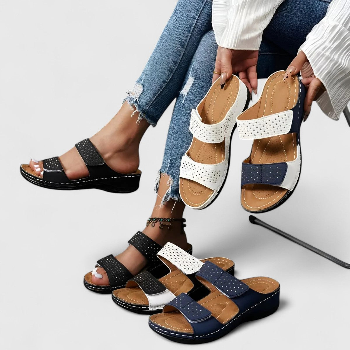 Karyssa | Orthopedic Sandals Aurevea Atelier