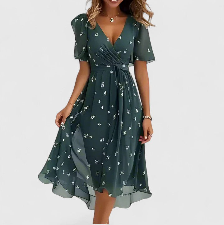 Madison | Elegant Short Dress Aurevea Atelier