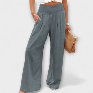 Thearya - Casual Wide Pants Aurevea Atelier