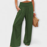 Thearya - Casual Wide Pants Aurevea Atelier