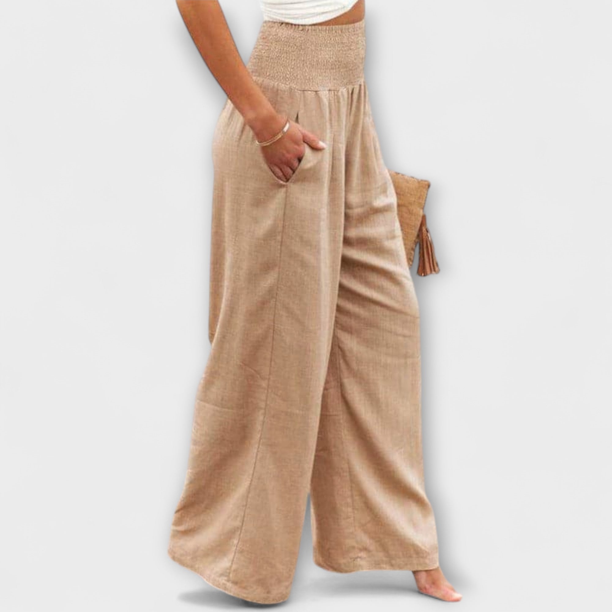 Thearya - Casual Wide Pants Aurevea Atelier
