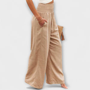 Thearya - Casual Wide Pants Aurevea Atelier