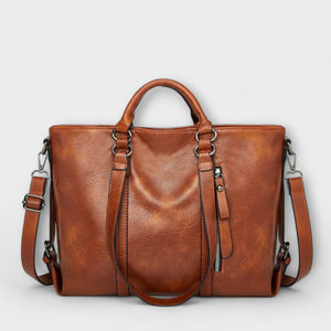 Olivia - Large Leather Bag Aurevea Atelier