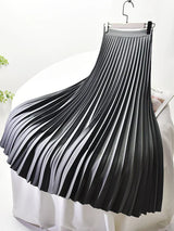 Clara | Women’s Spring Pleated Maxi Skirt