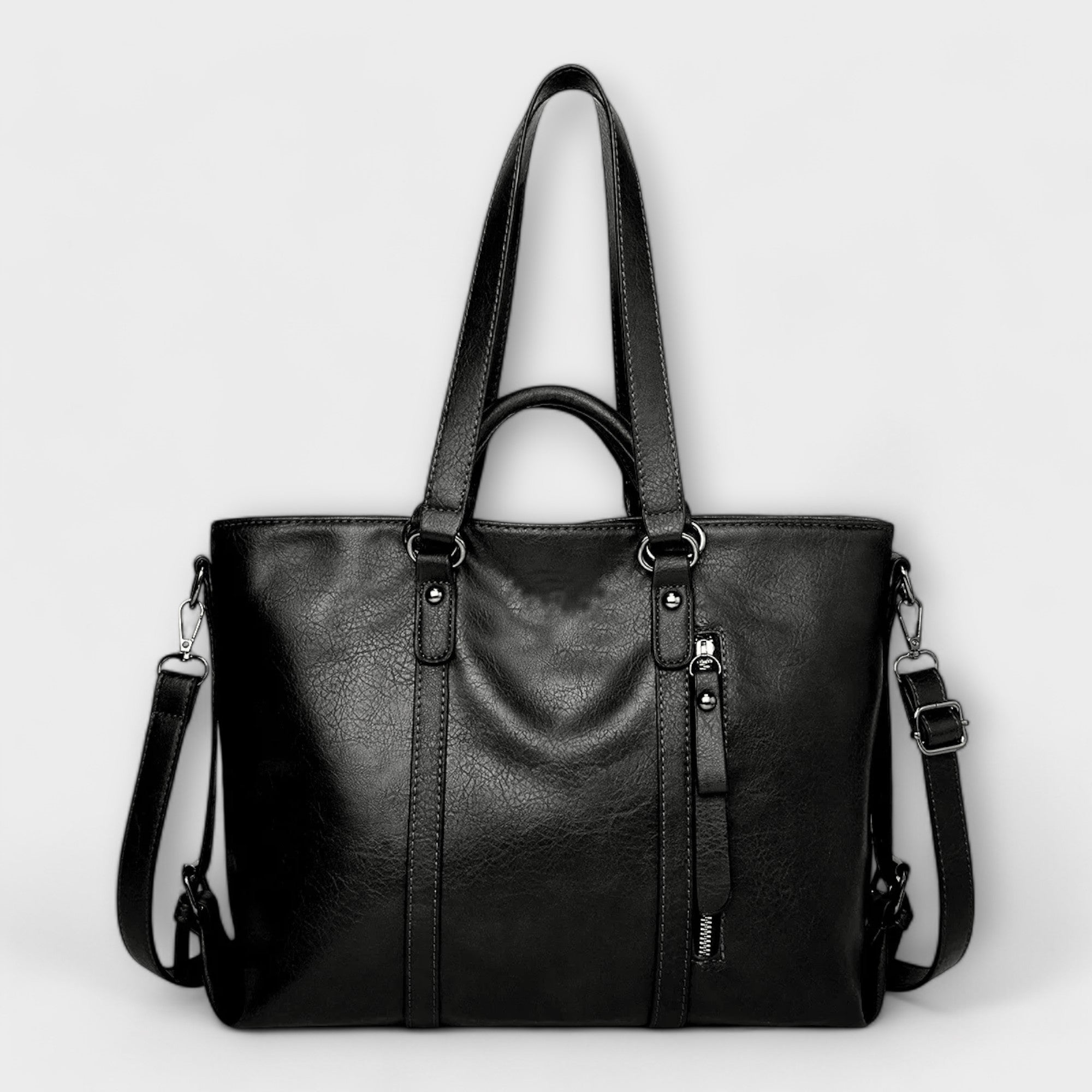 Olivia - Large Leather Bag Aurevea Atelier