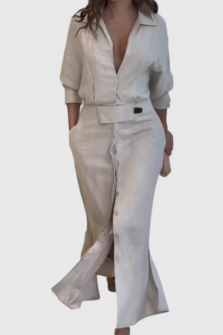Monique | Elegant Maxi Dress Aurevea Atelier