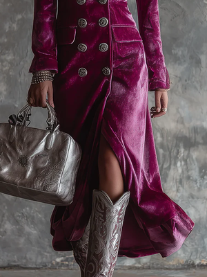 Vynla | Sophisticated Maxi Dress Aurevea Atelier