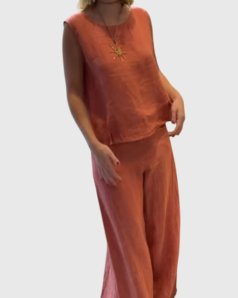 LENILA™ | BOHEMIAN TWO-PIECE SET Aurevea Atelier