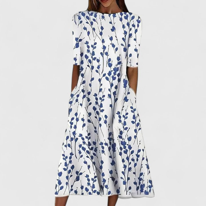 Sarah | Elegant Midi Dress Aurevea Atelier