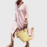 Ellen™ | Classic Striped Dress Aurevea Atelier