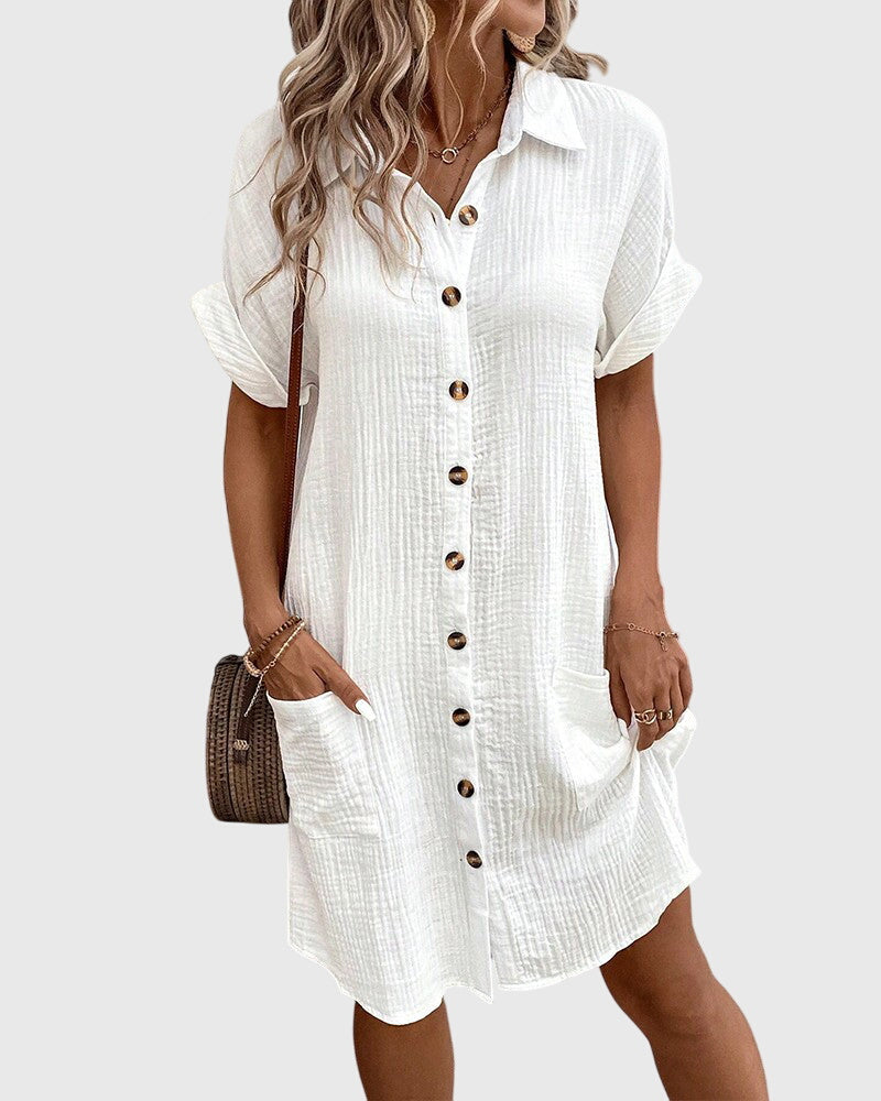 Caroline™ | Comfortable Dress Aurevea Atelier