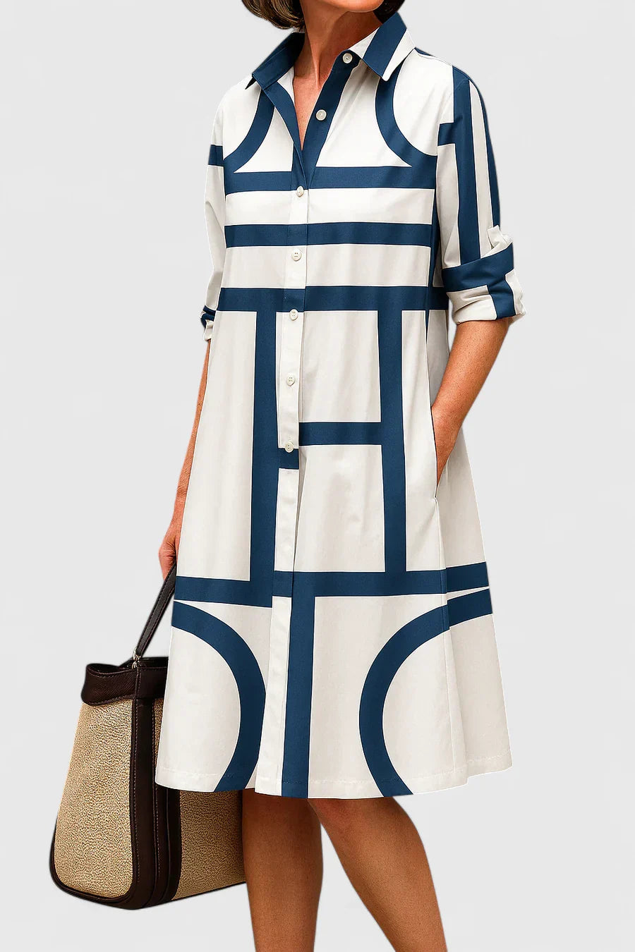 Skarlette | Elegant Midi Dress Aurevea Atelier