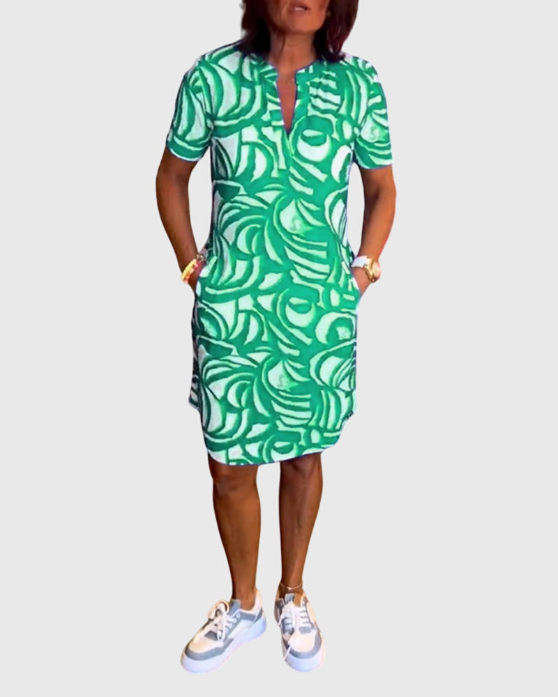 Elle™ | Flattering Avenue Walk Dress Aurevea Atelier