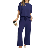 Casvella | Casual Top and Pants Set