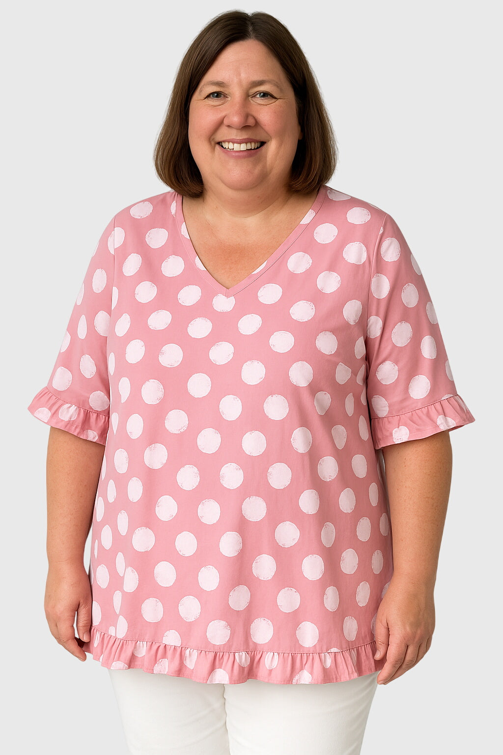 Eira™ | Blouse - Pink Aurevea Atelier