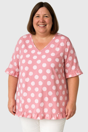 Eira™ | Blouse - Pink Aurevea Atelier