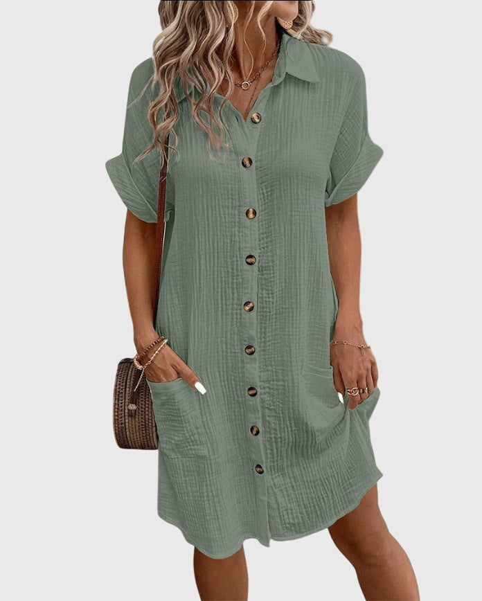 Caroline™ | Comfortable Dress Aurevea Atelier