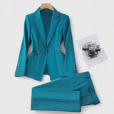 Alayzia | Sophisticated Blazer Set Aurevea Atelier