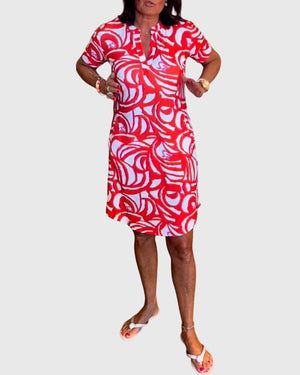 Elle™ | Flattering Avenue Walk Dress Aurevea Atelier