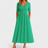 Phoebe | Elegant Midi Dress Aurevea Atelier