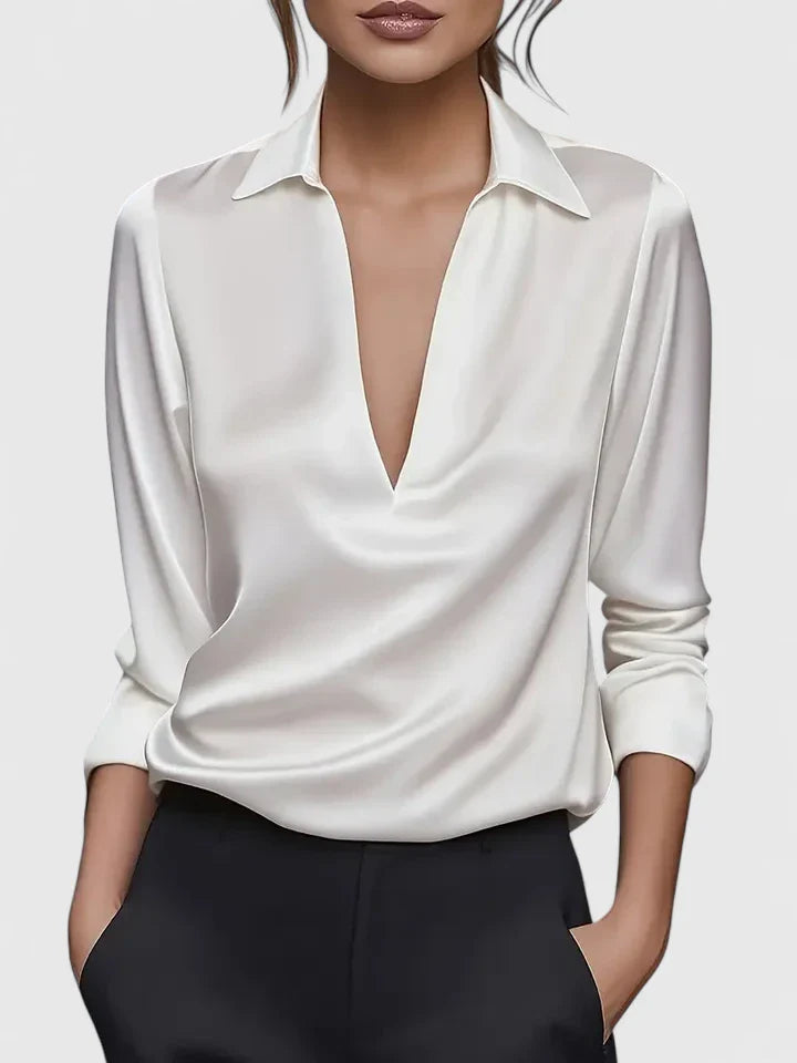 Calvina | Sophisticated Blouse Aurevea Atelier