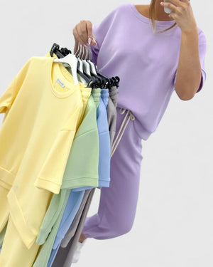 Stacy | Comfortable Two-Piece Set Aurevea Atelier