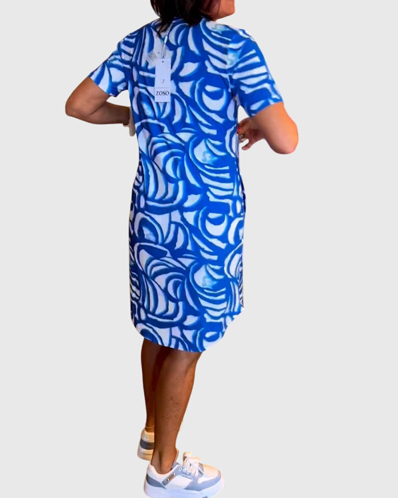 Elle™ | Flattering Avenue Walk Dress Aurevea Atelier