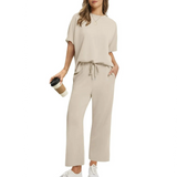 Casvella | Casual Top and Pants Set