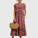 Valencia™  | Chic Floral Dress Aurevea Atelier